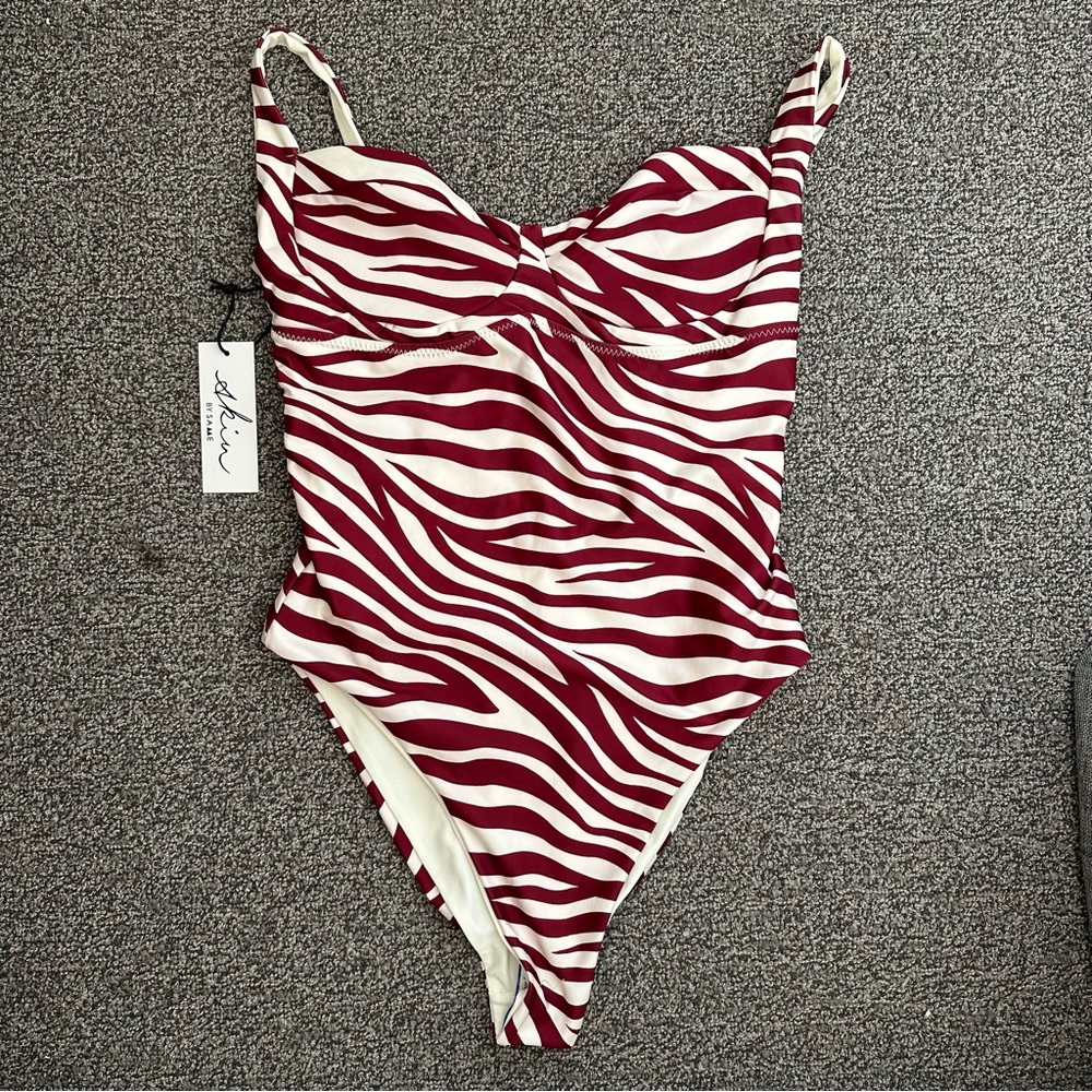 SAME Los Angeles Bustier Swimsuit- Size L